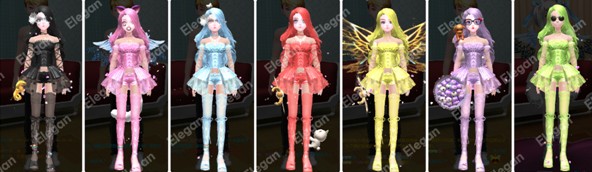 touch套装,翅膀及饰品